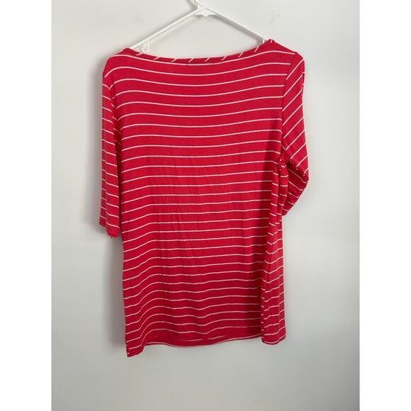 Green Envelope Striped Tee Bundle - Women's XL - Red & Black Short Sleeve - Picture 6 of 11